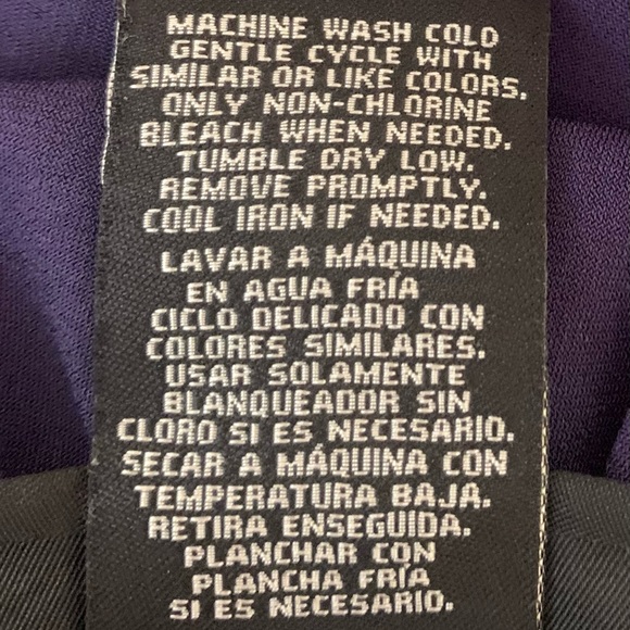 Attention Purple Blouse (L) - Picture 4 of 5